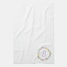 Minimal påskkransmonogram och påskägg