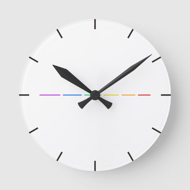 Minimal Påstående Rund Klocka (Framsida)