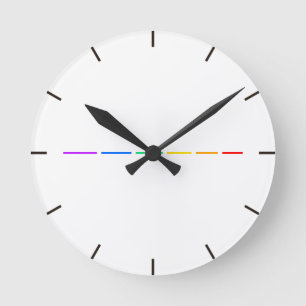 Minimal Påstående Rund Klocka