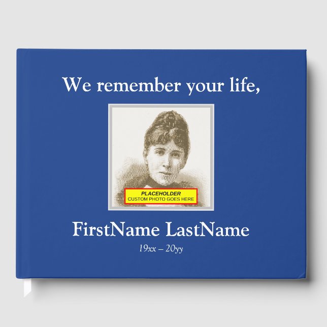 Minimal, Personligens begravningsgäst Bok (Framsida)