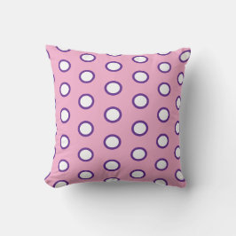 Minimal Polka Dot Fleece Blanket   Kudde