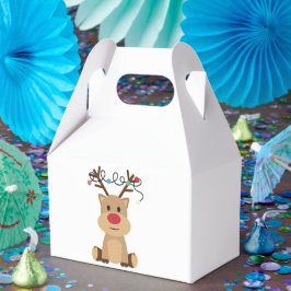 Minimal presentlåda med hjortmotiv
