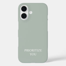 Minimal Prioritize You Quote Ash Colour