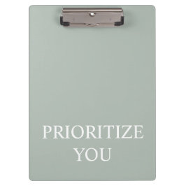 Minimal Prioritize You Quote Ash Colour