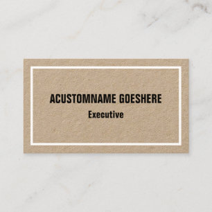 Minimal, Professionell Affärskort Visitkort