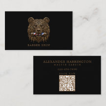 Minimal professionell herrfrisör Bronze Bear