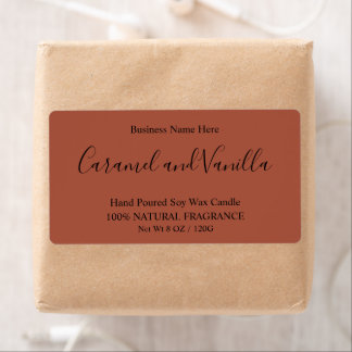 Minimal Professionell Terracotta Boho Fraktsedel