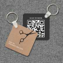 Minimal QR-kod för bokning av möte för salong