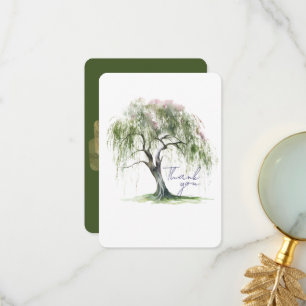 Minimal Regency-era Mjuk Pilträd Tack Kort