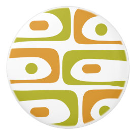 Minimal Retro-Abstrakt för modern Piquet-teknik i  Knopp