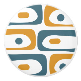 Minimal Retro-Abstrakt för modern Piquet-teknik i  Knopp