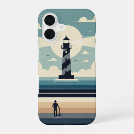Minimal Retro Lighthouse