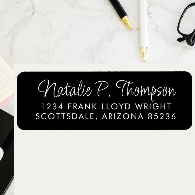 Minimal Returadress för enkel skriptrensning Returadress Etikett (Skapare uppladdad)