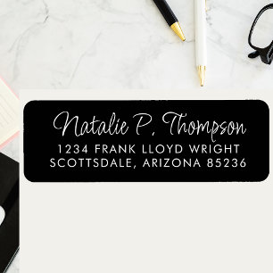 Minimal Returadress för enkel skriptrensning Returadress Etikett