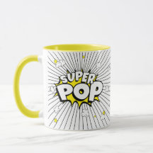 Minimal Roligt SUPER POP! Majspund Puns | Popkonst