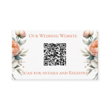 Minimal Rosa och Vit Blommig 