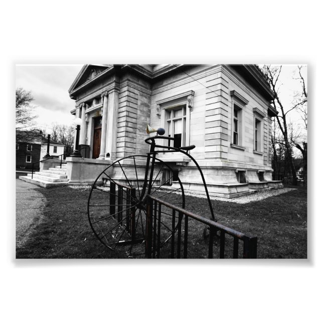 Minimal Rust-utskrift Fototryck (Framsidan)