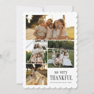 Minimal Så Mycket Tacksam Bilder Glad Thanksgiving Julkort