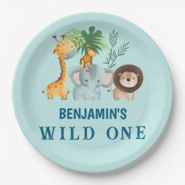 Minimal Safari Wild One birthday party 