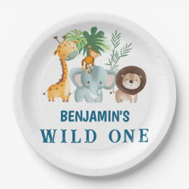 Minimal Safari Wild One birthday party 