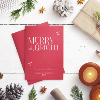 Minimal sammanslagning av elegant och BrightStor-f Julkort