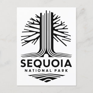 Minimal Sequoia nationalpark Vykort
