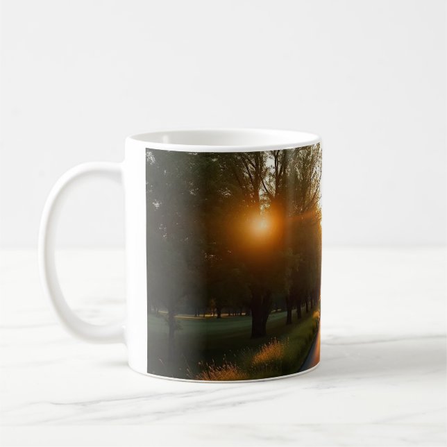 Minimal Silhouette Mug Kaffemugg (Vänster)
