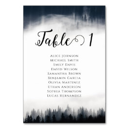 Minimal skogskaraktär för groddar av groddar i brö bordsnummer