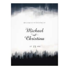 Minimal skogskaraktär för groddar av groddar i brö fototryck