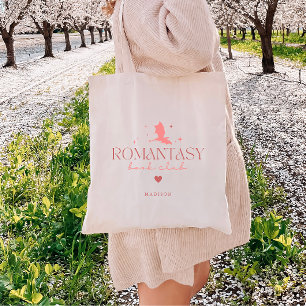 Minimal Skräddarsydd Bokälskare 'Romantasy Bokklub Tygkasse