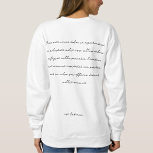 Minimal skript Stilig Handstil Estetik T Shirt
