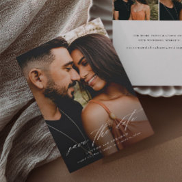 Minimal skriptfoto spara datumet