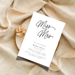 Minimal skriptmiss till Mrs Möhippa Billigt Inbjudningar