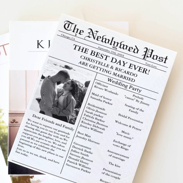 Minimal skripttidning bröllop spara datum inbjudningar (Skapare uppladdad)