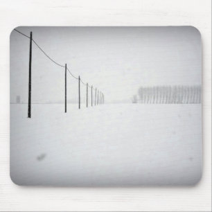 Minimal Snö Mousepad Musmatta