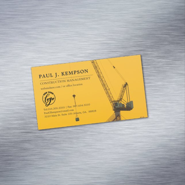 Minimal solnedgång | magnetiska visitkort (In Situ)