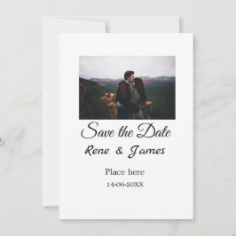 Minimal spara för fotovit svart klassisk elegant p