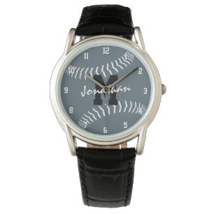 minimal sportskifferblått eller ANY färg baseball Armbandsur