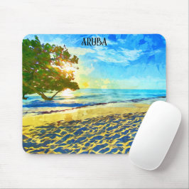 Minimal strandregion för Aruba-Västindien Musmatta