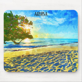 Minimal strandregion för Aruba-Västindien Musmatta