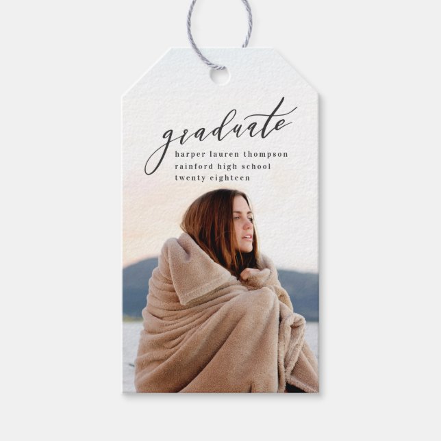 MINIMAL STUDENTEN PRESENTETIKETT (Framsidan)