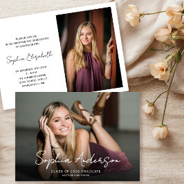 Minimal Studentfest för skriptgrad Namn Inbjudningar