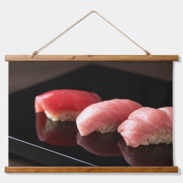 Minimal Sushi Elegance Tapestry – Otoro Art