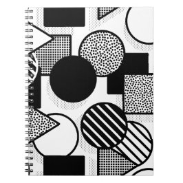 Minimal svart design III Anteckningsbok