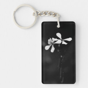 minimal svartvit blommigt
