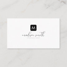 Minimal svartvit Elegant med svartvit feminin