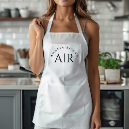 Minimal svartvit monogram