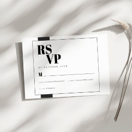 Minimal svartvitt OSA