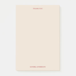 Minimal Tacksam Post-it Block