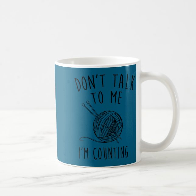 Minimal Tala inte till mig, jag räknar Kaffemugg (Höger)